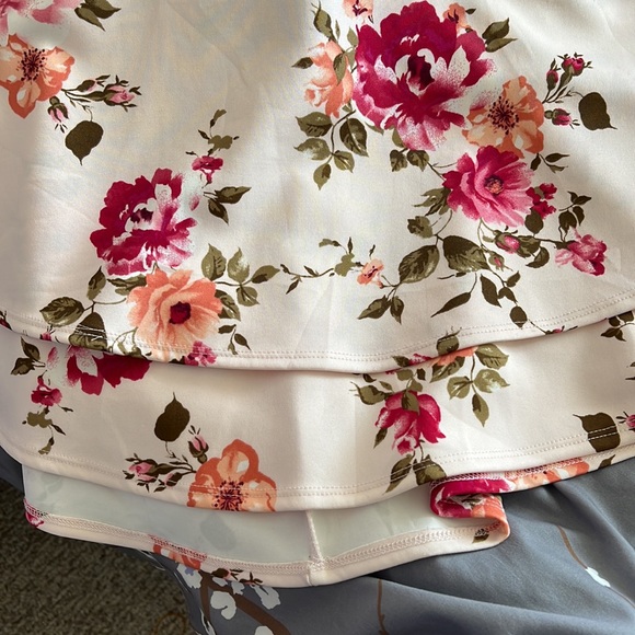 Floral Lacey wedding dress guest summer sundress - Picture 3 of 6